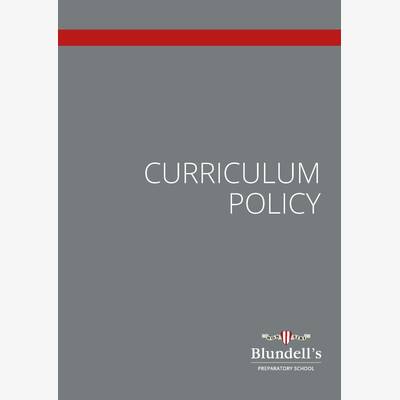 Curriculum Policy