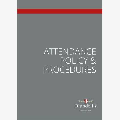 Attendance Policy and Procedures