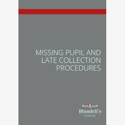 Missing Pupil and Late Collection Procedures