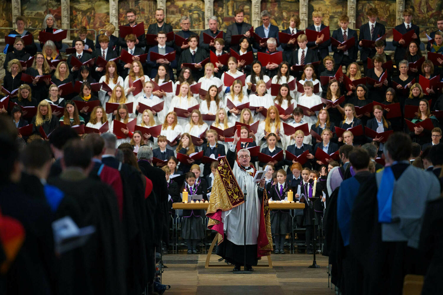 Exeter Cathedral Carol Service Blundell's Senior School