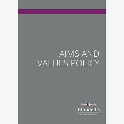 Aims and Values Policy