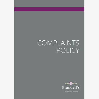 Complaints Procedure Policy