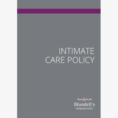 Intimate Care Policy