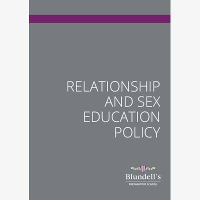 Relationship and Sex Education Policy