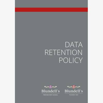 Data Retention Policy
